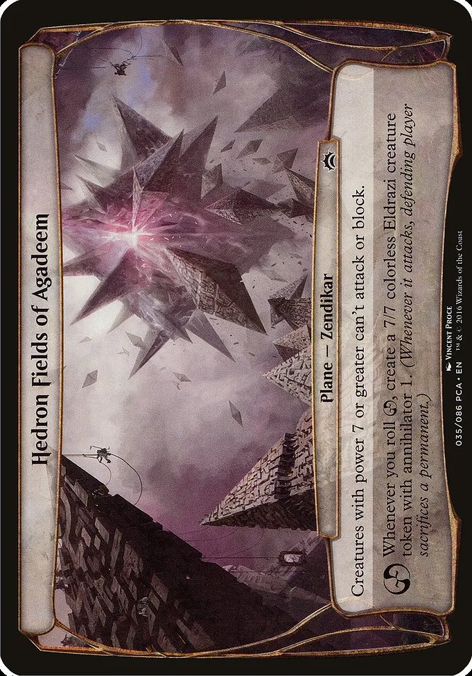 Hedron Fields of Agadeem · Planechase Anthology Planes 35/86