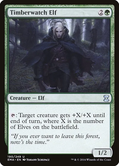 Timberwatch Elf · Eternal Masters 190/249