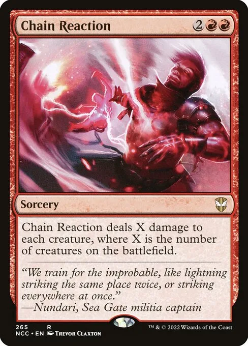 Chain Reaction · New Capenna Commander 265/447