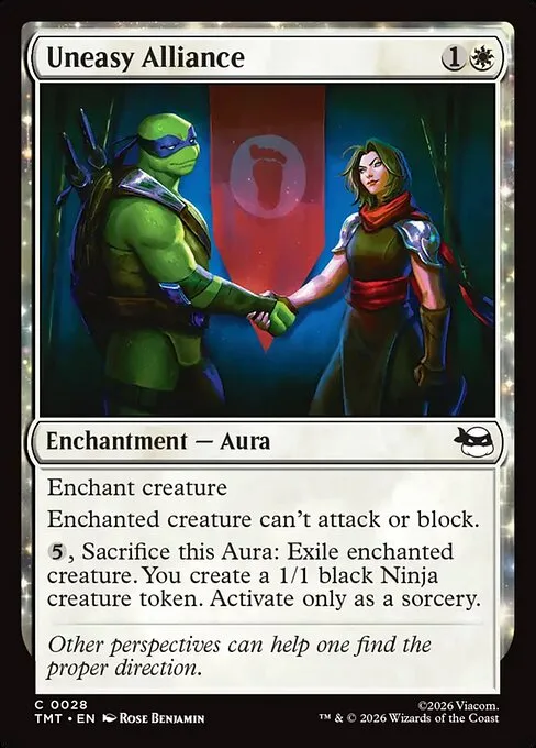 Uneasy Alliance · Teenage Mutant Ninja Turtles 28/320