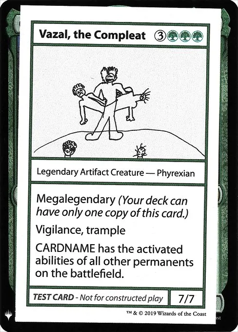 Vazal, the Compleat · Mystery Booster Playtest Cards 2019 85/121