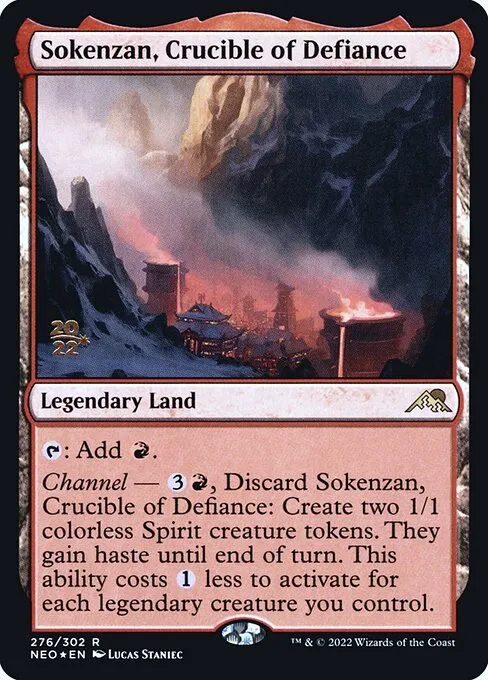 Sokenzan, Crucible of Defiance · Kamigawa: Neon Dynasty Promos 276s/148