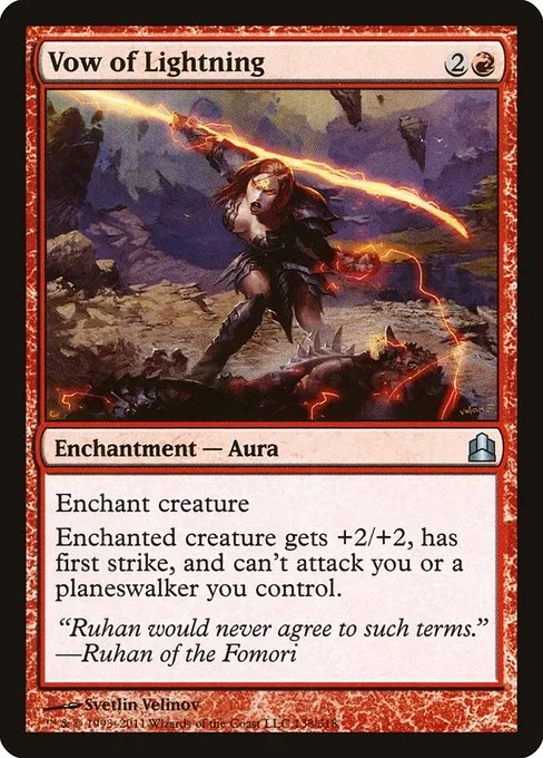 Vow of Lightning · Commander 2011 138/318