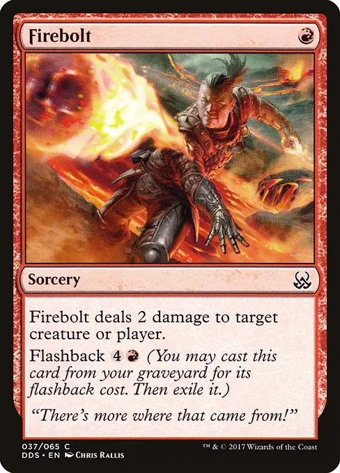 Firebolt · Duel Decks: Mind vs. Might 37/65