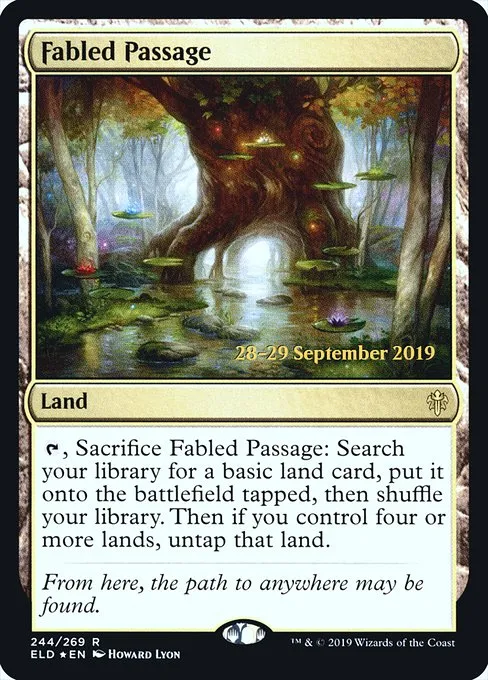 Fabled Passage · Throne of Eldraine Promos 244s/138