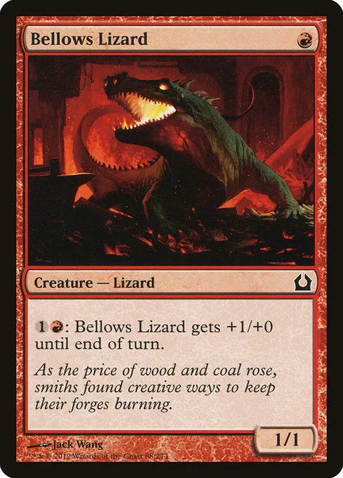 Bellows Lizard · Return to Ravnica 88/274