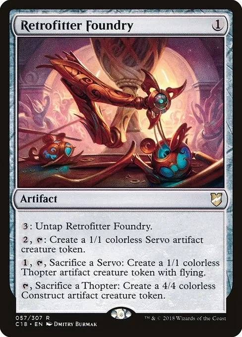 Retrofitter Foundry · Commander 2018 57/307