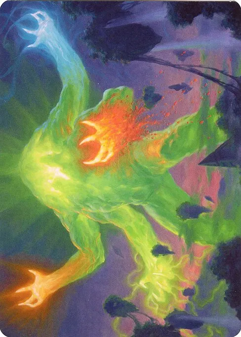 Omnath, Locus of Creation // Omnath, Locus of Creation · Zendikar Rising Art Series 78/81