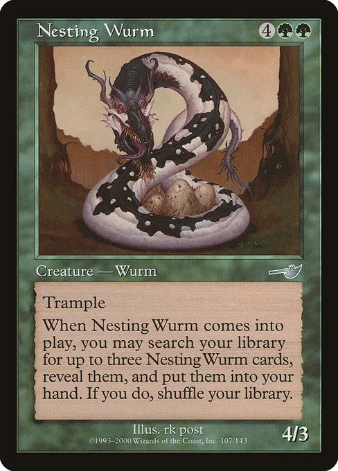 Nesting Wurm · Nemesis 107/143