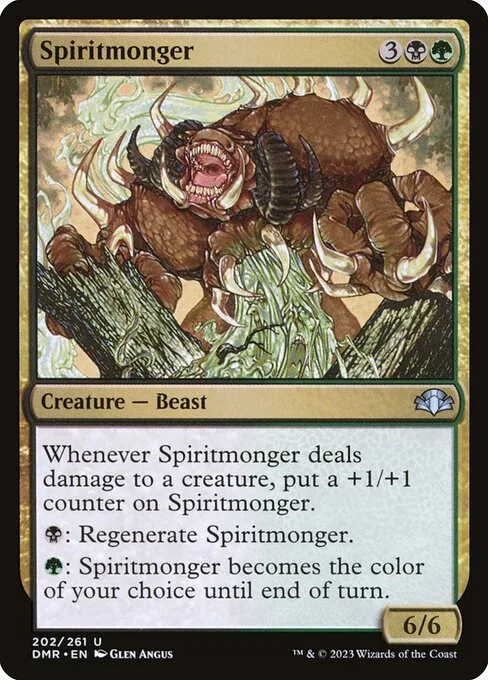 Spiritmonger · Dominaria Remastered 202/457