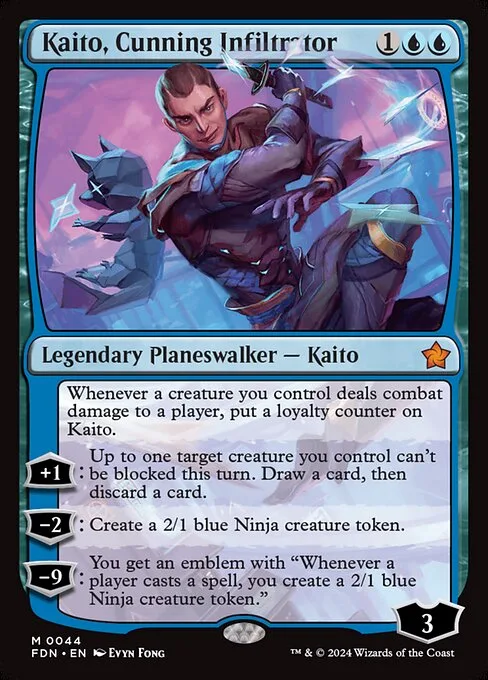 Kaito, Cunning Infiltrator · Foundations 44/771