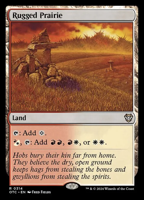 Rugged Prairie · Outlaws of Thunder Junction Commander 314/342