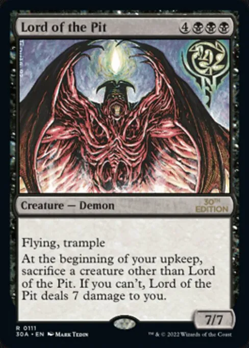 Lord of the Pit · 30th Anniversary Edition 111/594