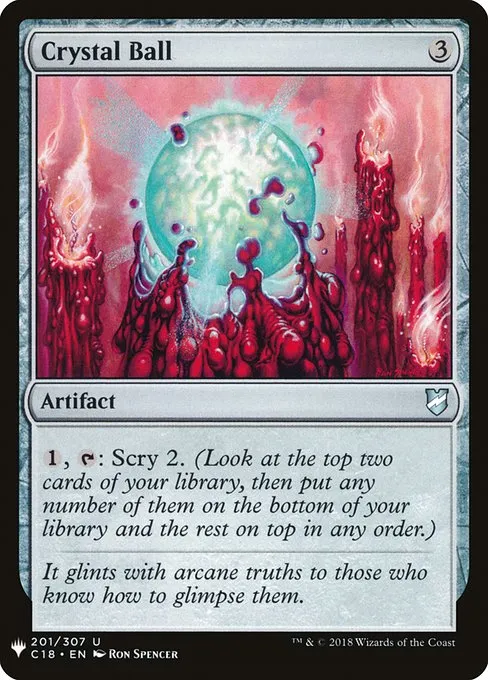 Crystal Ball · The List C18-201/5050