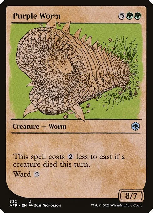 Purple Worm · Adventures in the Forgotten Realms 332/424