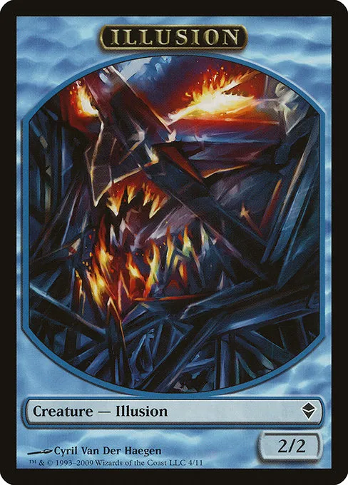 Illusion · Zendikar Tokens 4/11