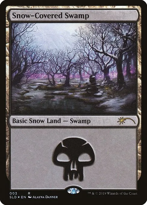 Snow-Covered Swamp · Secret Lair Drop 3/2547