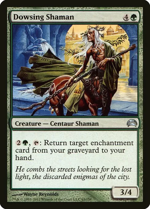 Dowsing Shaman · Planechase 2012 63/156