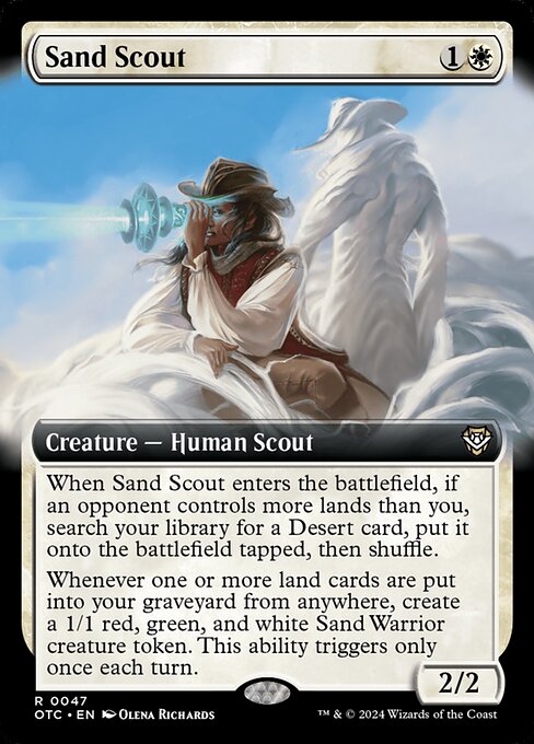 Sand Scout · Outlaws of Thunder Junction Commander 47/342