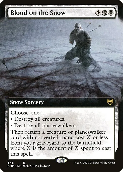 Blood on the Snow · Kaldheim 348/425