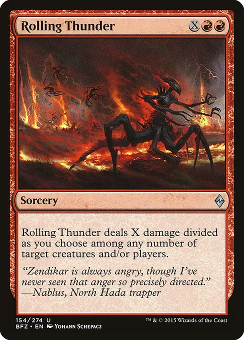 Rolling Thunder · Battle for Zendikar 154/299