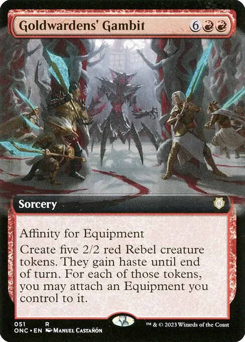 Goldwardens' Gambit · Phyrexia: All Will Be One Commander 51/174