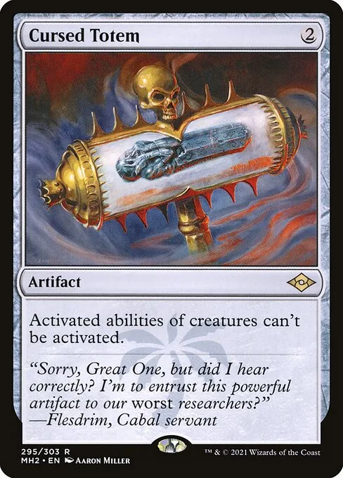 Cursed Totem · Modern Horizons 2 295/493