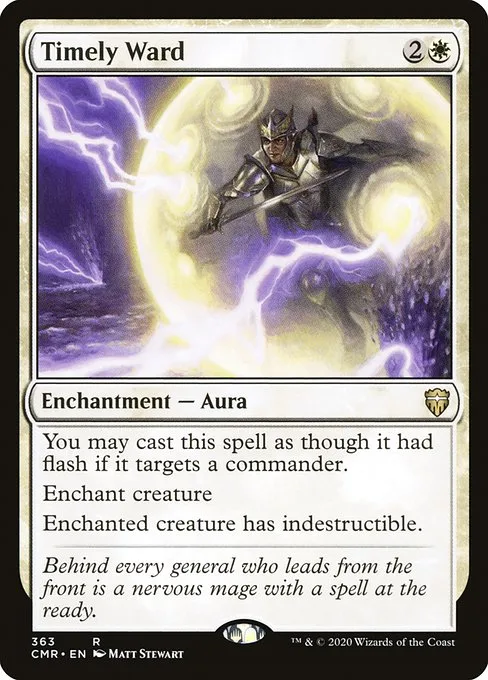 Timely Ward · Commander Legends 363/718
