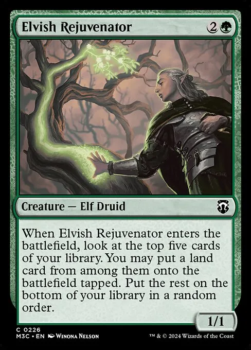 Elvish Rejuvenator · Modern Horizons 3 Commander 226/398