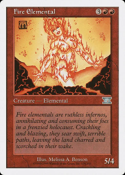 Fire Elemental · Classic Sixth Edition 176/351