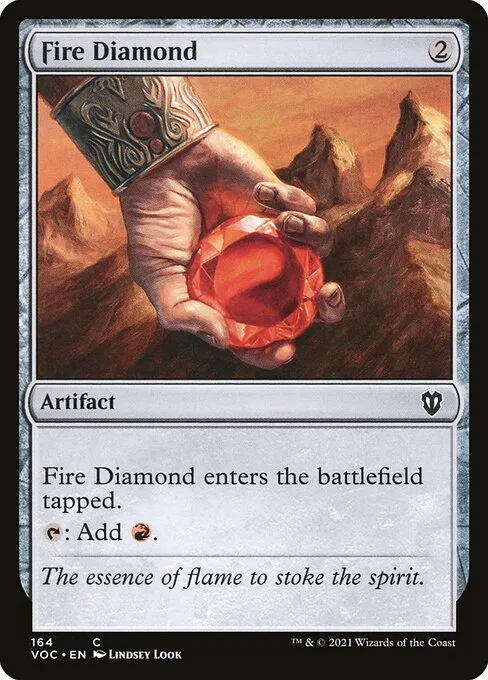 Fire Diamond · Crimson Vow Commander 164/188