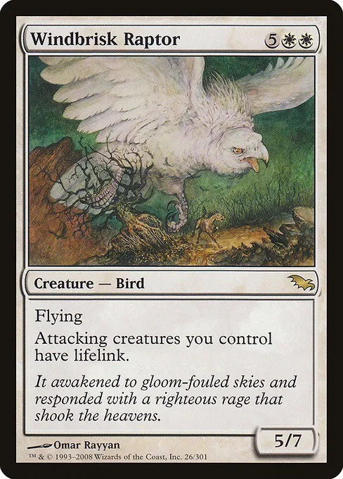 Windbrisk Raptor · Shadowmoor 26/302