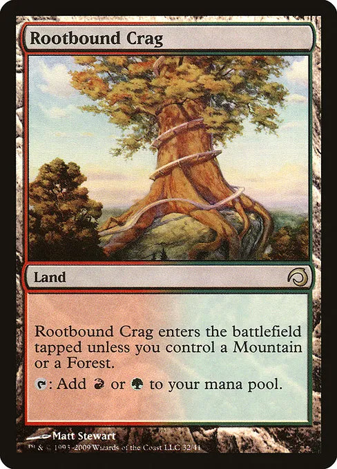 Rootbound Crag · Premium Deck Series: Slivers 32/41