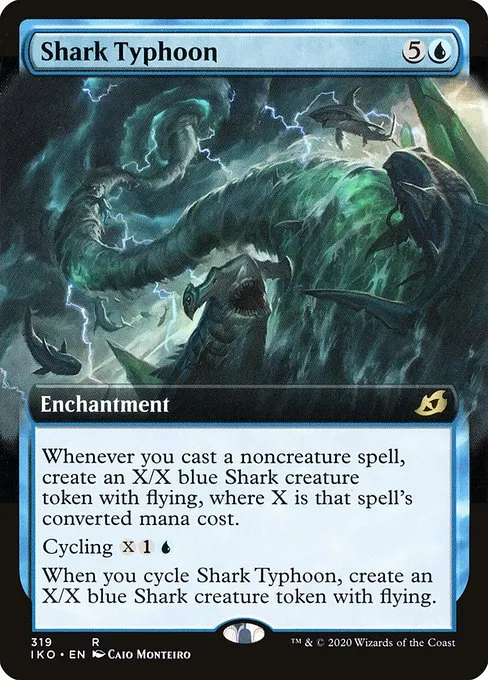 Shark Typhoon · Ikoria: Lair of Behemoths 319/390