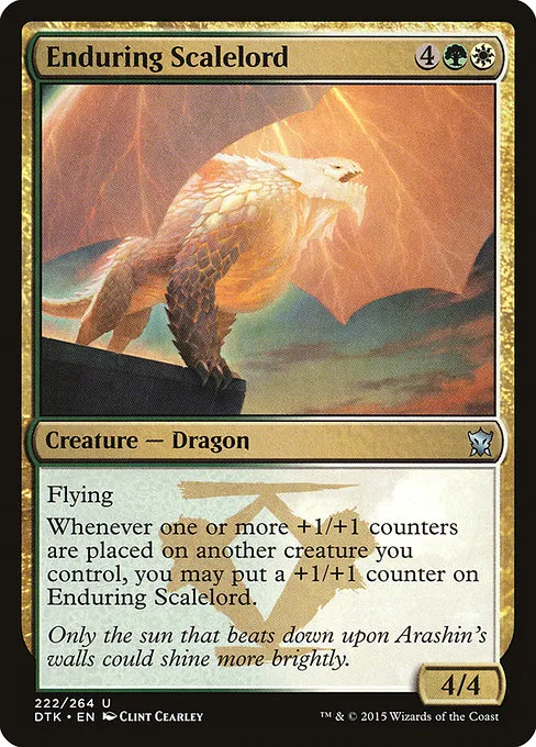 Enduring Scalelord · Dragons of Tarkir 222/264