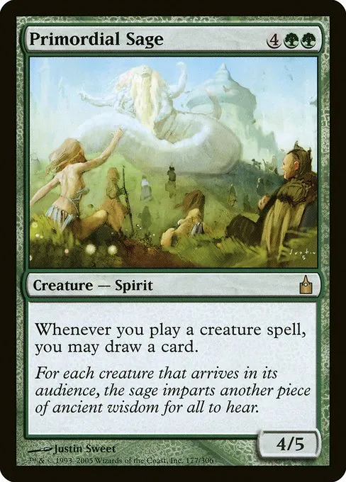 Primordial Sage · Ravnica: City of Guilds 177/306
