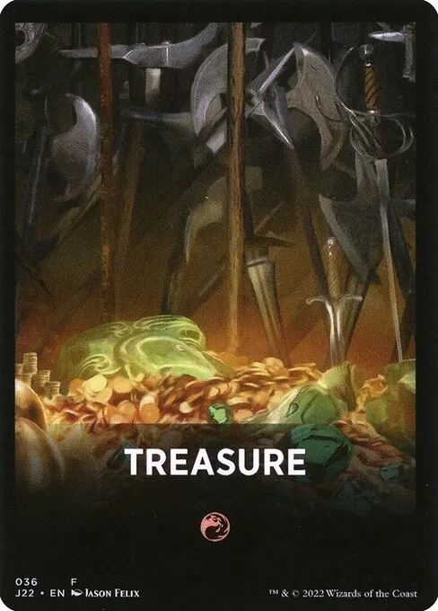 Treasure · Jumpstart 2022 Front Cards 36/46