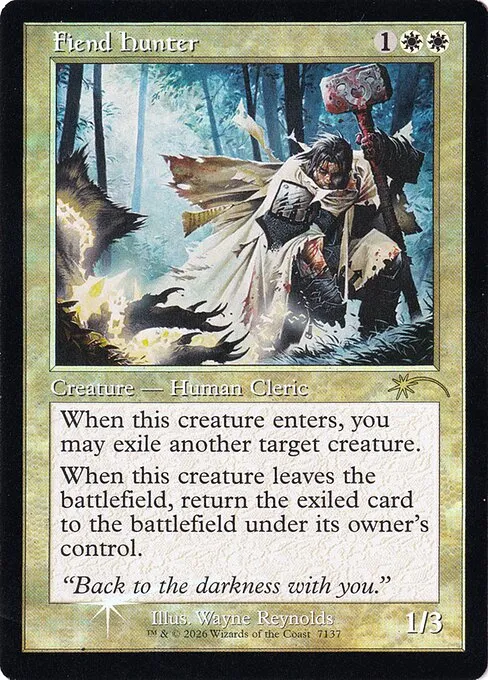 Fiend Hunter · Secret Lair Drop 7137/2547
