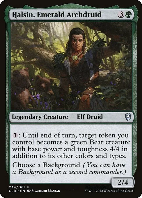 Halsin, Emerald Archdruid · Commander Legends: Battle for Baldur's Gate 234/936