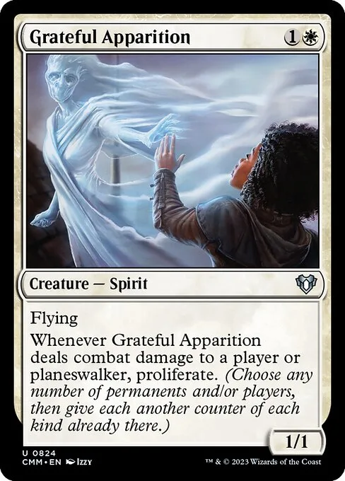 Grateful Apparition · Commander Masters 824/1067