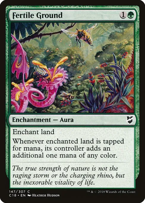 Fertile Ground · Commander 2018 147/307