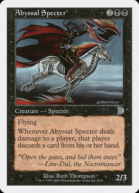 Abyssal Specter · Deckmasters 1/58