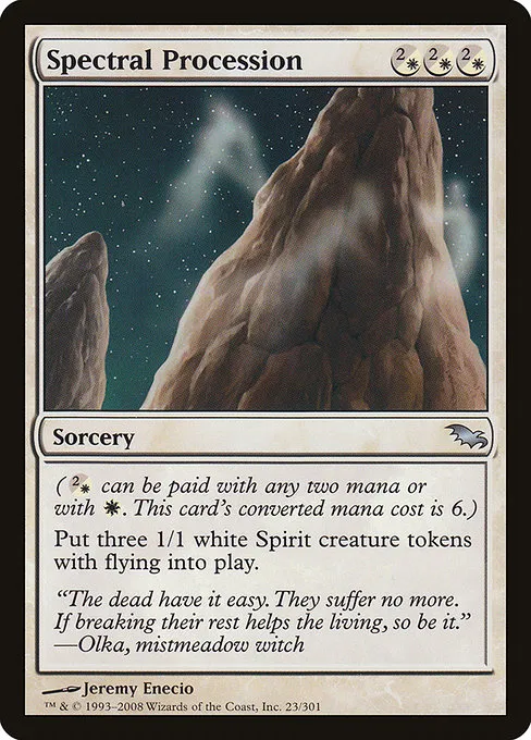 Spectral Procession · Shadowmoor 23/302