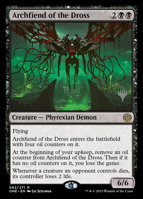 Archfiend of the Dross · Phyrexia: All Will Be One Promos 82p/160