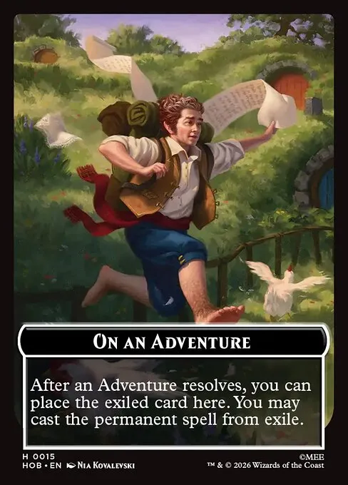 On an Adventure · The Hobbit Tokens 15/2