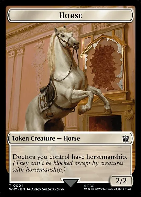Horse · Doctor Who Tokens 4/64