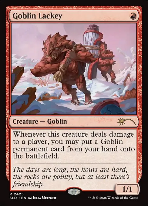 Goblin Lackey · Secret Lair Drop 2425/2547