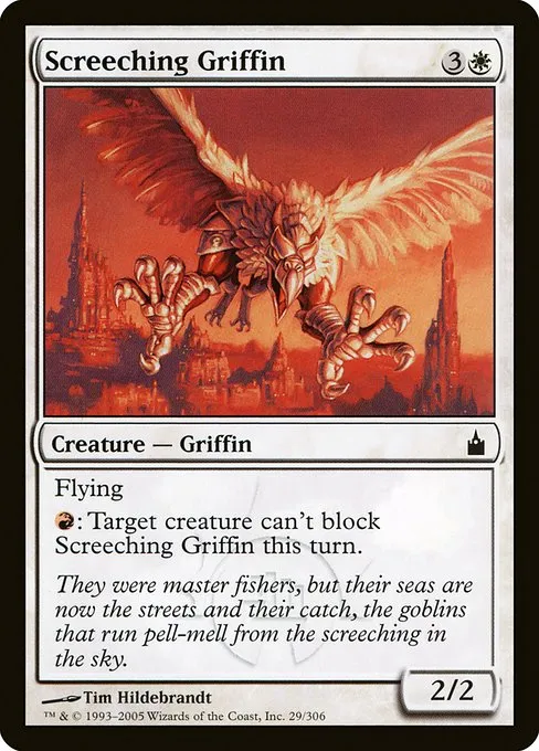 Screeching Griffin · Ravnica: City of Guilds 29/306