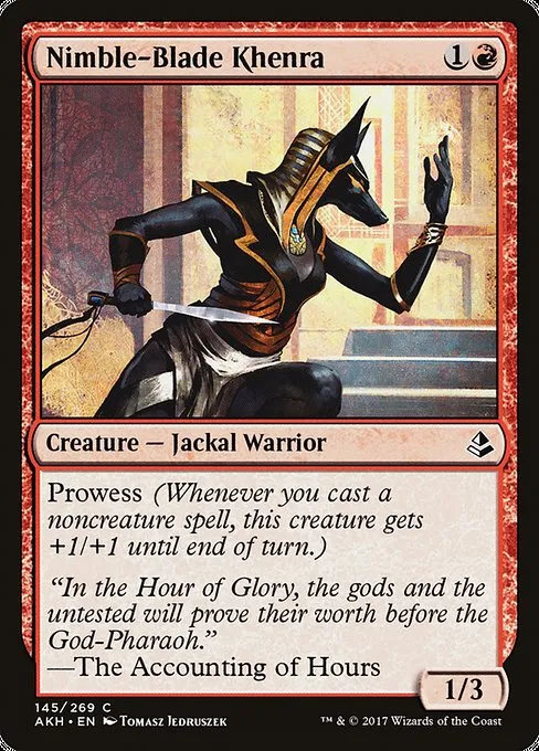 Nimble-Blade Khenra · Amonkhet 145/287