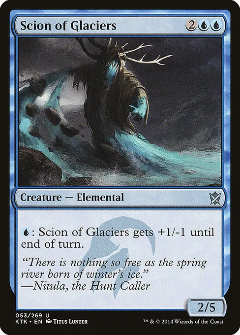 Scion of Glaciers · Khans of Tarkir 53/293